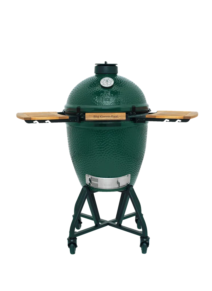 BIG GREEN EGG LARGE СЪС СТОЙКА И МАСИЧКИ